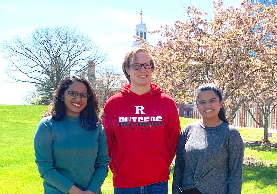 Three new PhD students join the lab